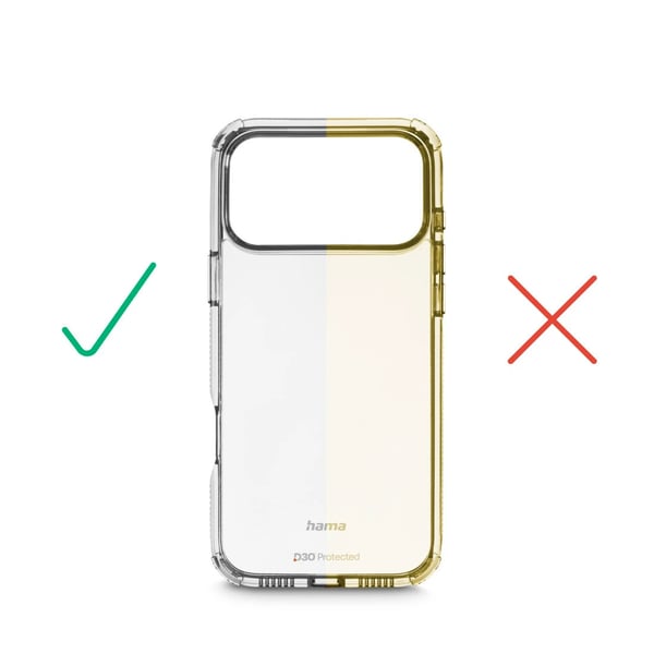 Hama Extreme Protect matkapuhelimen suojakotelo 17,5 cm (6.9") Suojus Läpinäkyvä