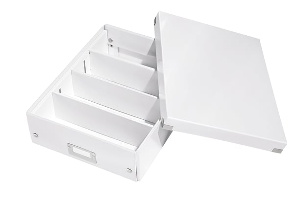 Leitz Click & Store WOW Medium Sorteringslåda, 85% återvunnen kartong