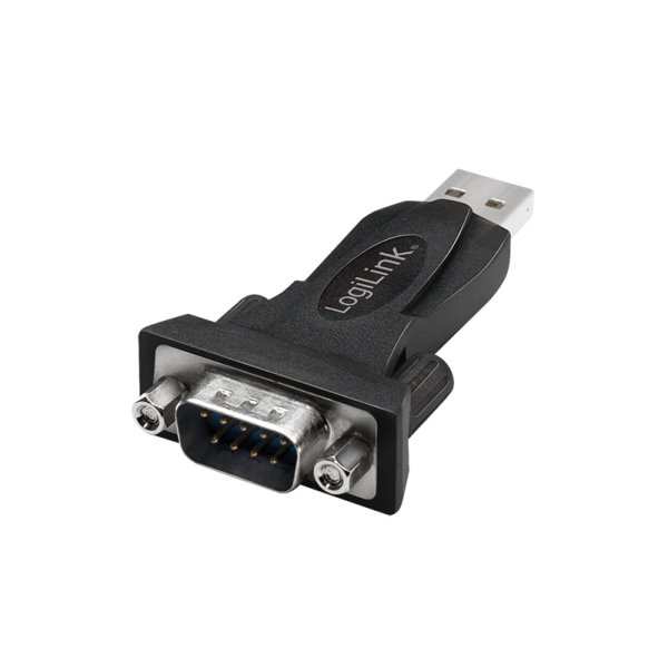 LogiLink AU0002F nätverkskort/adapters RS-232, USB 2.0
