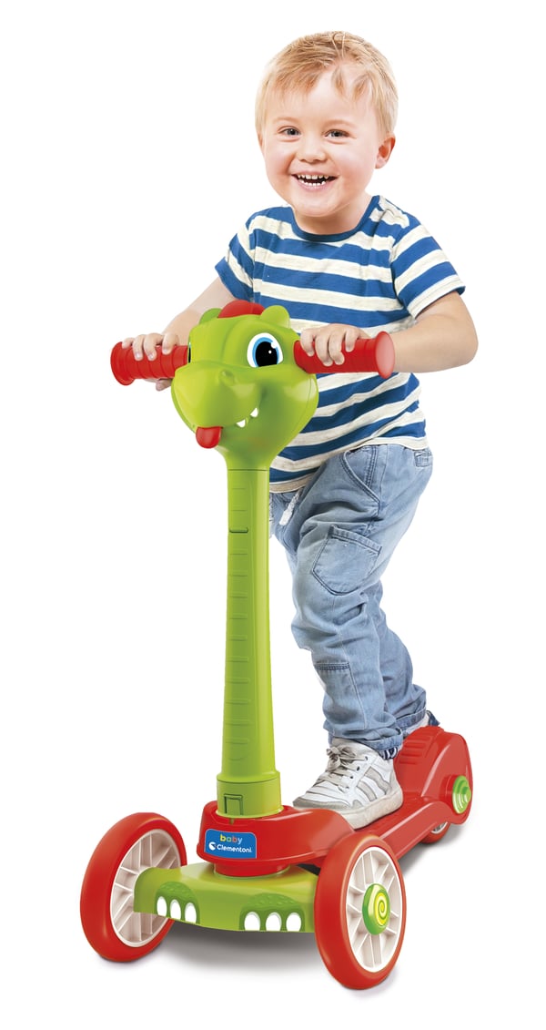 Clementoni Action & Réaction 8005125177387 løbehjul Børn Trehjulet scooter Flerfarvet