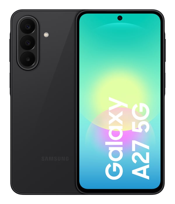 Samsung GALAXY A27 5G 17 cm (6.7") Dubbla SIM-kort Android 16.0 USB Type-C 8 GB 256 GB 5000 mAh Svart