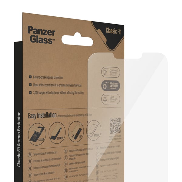 PanzerGlass ® Skærmbeskyttelse iPhone 14 Plus | 13 Pro Max | Classic Fit
