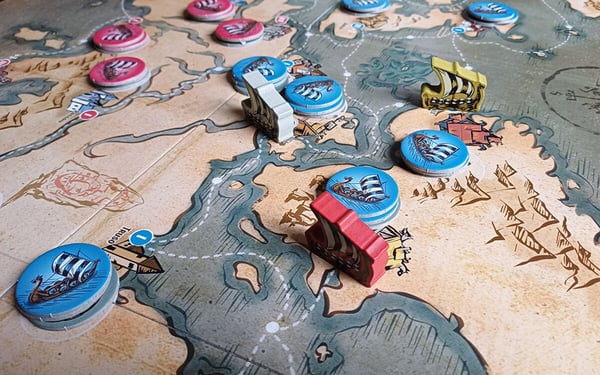 Tactic Gamestorm Vikings’ Tales Edge of the World board game