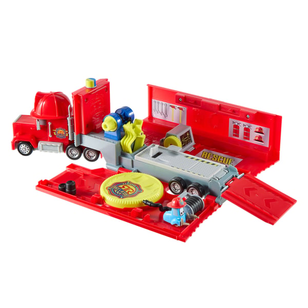 Disney Pixar Cars Disney and Pixar Cars Mack Mobile Rescue Repair Center
