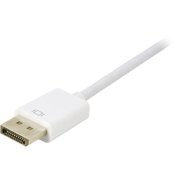 Techly 0.15m DisplayPort 1.2 - DVI-D M/F 0,15 m Hvid