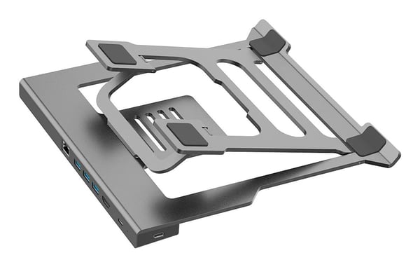 CoolBox Coo-atril-dock Kabel USB 3.2 Gen 1 (3.1 Gen 1) Type-C Grå