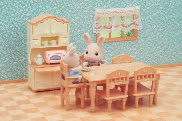 Sylvanian Families Landhus spisestue
