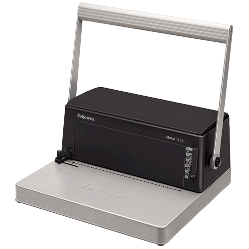 Fellowes Metal 100 rei'itin 20 arkkia Musta, Harmaa