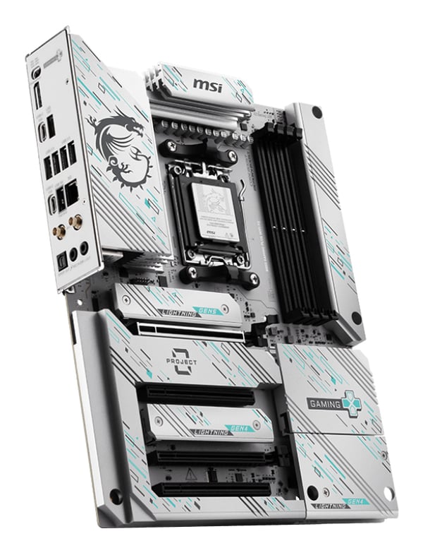 MSI B850 GAMING PLUS WIFI PZ moderkort AMD B850 AM5-sockel ATX