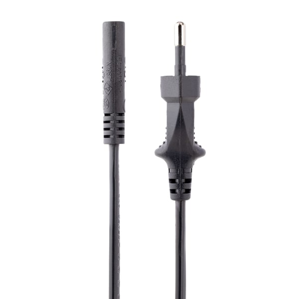 StarTech.com 752E-3M-POWER-LEAD el-ledning Sort CEE7/16 C7 forbinder