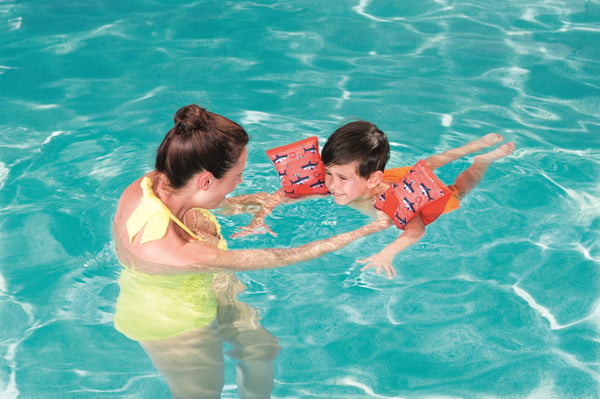 Bestway 32182 pool- och badmadrass Multifärg Bild Vinyl Simdynor för armarna