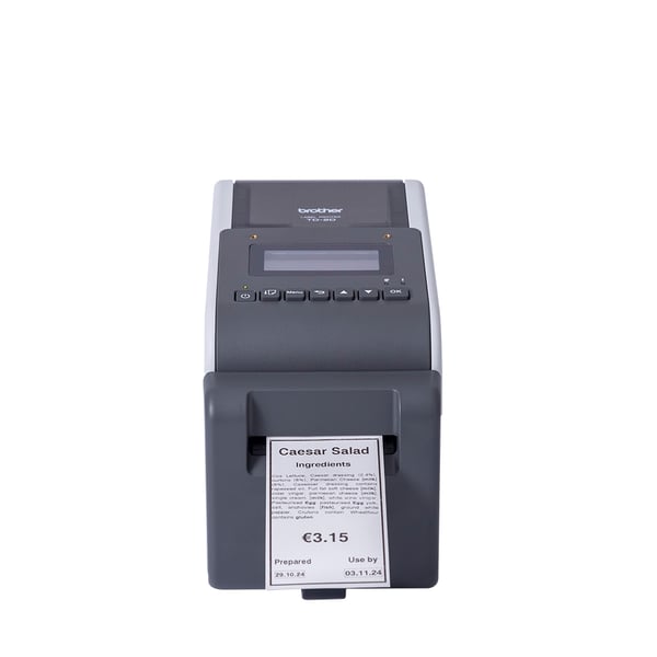 Brother TD-2350DFC203 etikettskrivare direkt termal 203 x 203 DPI 152,4 mm/sek Kabel & Trådlös Nätverksansluten (Ethernet) Bluetooth