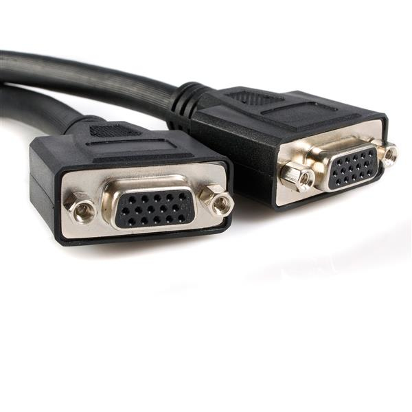 StarTech.com DMSVGAVGA1 videokaapeli-adapteri 0,2 m DMS 2 x VGA (D-Sub) Musta