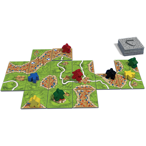 Asmodee Carcassonne Brætspil Krig