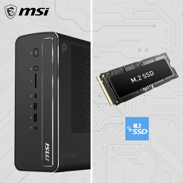 MSI Pro MAX EDGE AI+ 11M-005EU Copilot+ PC AMD Ryzen AI Max+ 395 128 GB LPDDR5x-SDRAM 2 TB SSD Windows 11 Pro Mini PC PC Sort