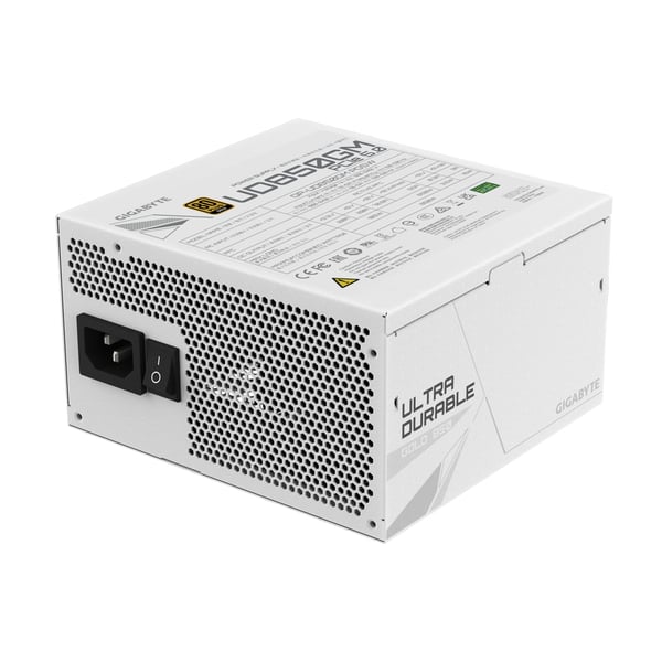 GIGABYTE UD850GM PG5W strömförsörjningsenheter 850 W 20+4 pin ATX ATX Vit