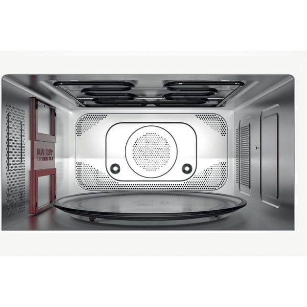 Whirlpool Supreme Chef MWSC 933 SB Sort, Sølv Kombination mikroovn Bordplade 33 L 900 W