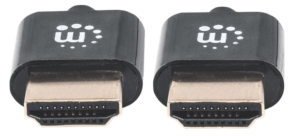 Manhattan HDMI-kabel - HDMI 0,5 m svart (394406)