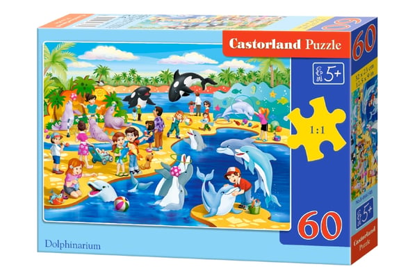 Castorland Dolphinarium Kuviopalapeli 60 kpl Lapset