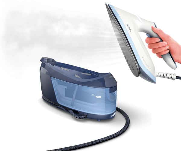 Philips 6000 series PSG6026/20 Dampstrygning station 2400 W 1,8 L SteamGlide Plus strygesål Grå