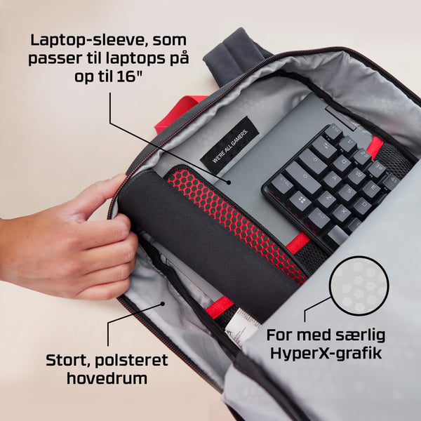 HyperX Delta-rygsæk