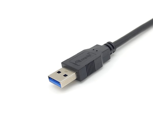 Equip 128344 USB-kablar USB 3.2 Gen 1 (3.1 Gen 1) 2 m USB A USB C 5 Gbit/s Svart