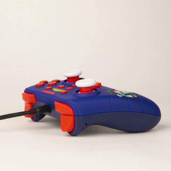 Konix My Hero Academia KX MHA SW/PC GAMEPAD BLUE Blå, Röd USB Spelplatta Analog / Digital Nintendo Switch, PC