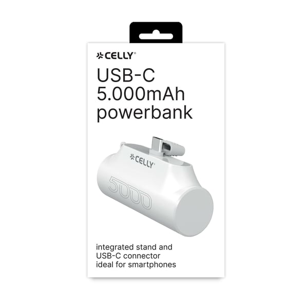 Celly PBC5000BK 5000 mAh Sort