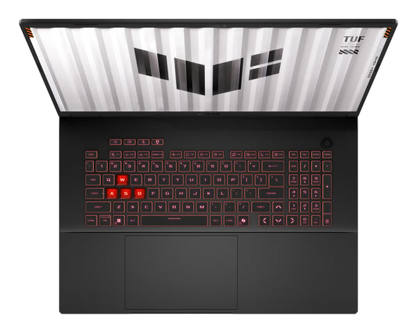 ASUS TUF Gaming A18 TUF808UM-DICS8103W AMD Ryzen™ 7 260 Laptop 45,7 cm (18") WUXGA 32 GB DDR5-SDRAM 1 TB SSD NVIDIA GeForce RTX 5060 Wi-Fi 6E (802.11ax) Windows 11 Home Sort, Grå