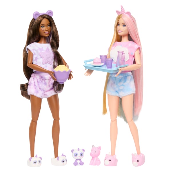 Barbie Cutie Reveal Slumber Party -lahjapakkaus