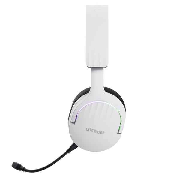 Trust GXT 491W FAYZO Kuulokkeet Langallinen & langaton Pääpanta Pelaaminen USB Type-C Bluetooth Musta, Valkoinen