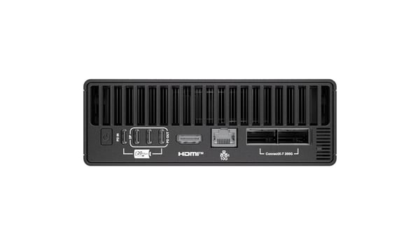 MSI EDGEXPERT-32SEU-BGB104TG5 workstation ARM Cortex GB10 128 GB LPDDR5x-SDRAM 4 TB SSD DGX OS Mini PC Mini-PC Svart