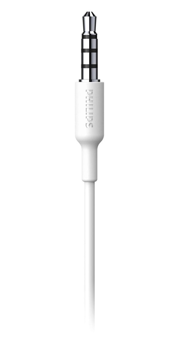 Philips TAA1105WT/00 hörlur och headset Kabel Öronkrok, I öra Idrott Vit