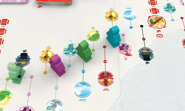 Asmodee Tokaido Brætspil