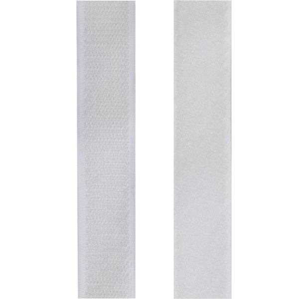 LogiLink KAB0081 buntband Buntband med krok och ögla Vit 2 styck