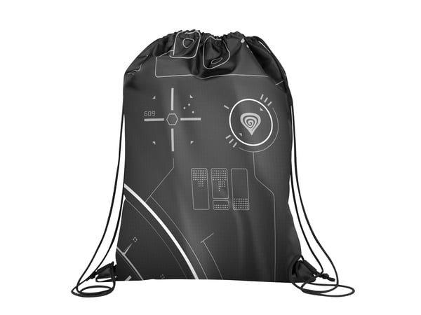 GENESIS BAG G2 ryggsäckar Fritidsryggsäck Svart, Grå, Röd Polyester