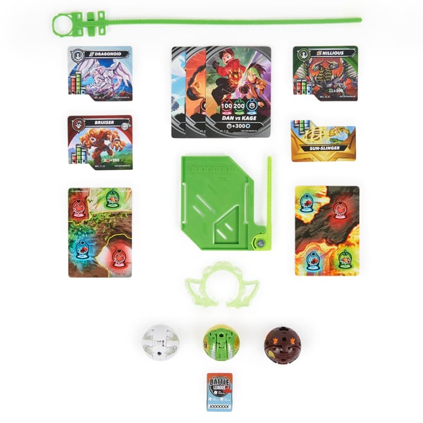 Bakugan Starter 3-Pack Lentävä hyrrä