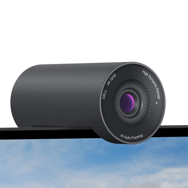 DELL WB5023 webcam 2560 x 1440 pixel USB 2.0 Sort