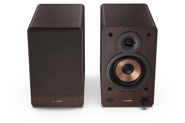 Sharp BOOKSHELF SPEAKERS 2-suuntainen Ruskea Langallinen & langaton 60 W