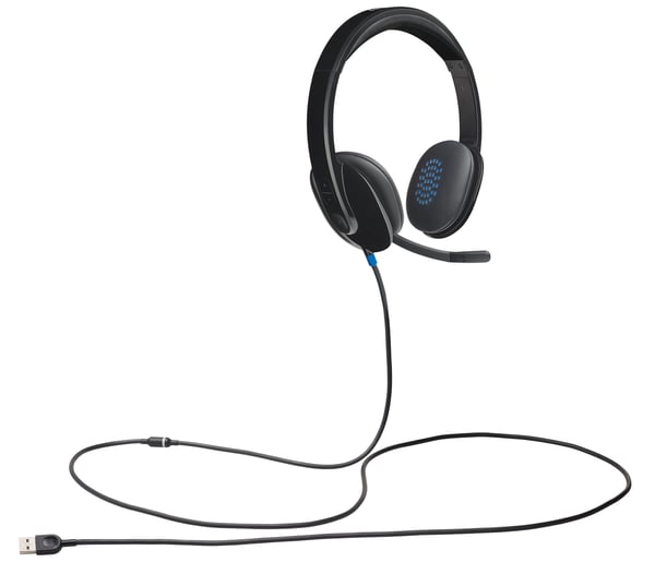 Logitech 981-000510 hörlur och headset Kabel Huvudband Kontor/callcenter Svart
