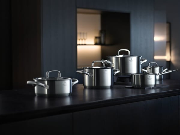 WMF Gourmet Plus 0720556030 pannu- ja kattilasarja 9 kpl