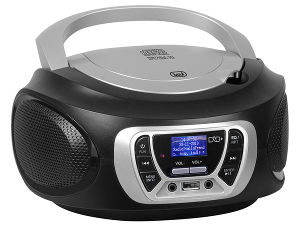 Trevi CMP 510 DAB Digital 3 W DAB, DAB+, FM Svart MP3-uppspelning