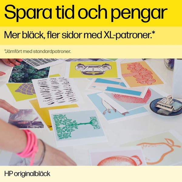 HP 300XL High Yield Tri-color Original Ink Cartridge bläckpatroner 1 styck Hög (XL) avkastning Cyan, Magenta, Gul