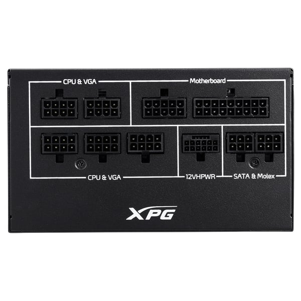 XPG COREREACTOR II 750W strömförsörjningsenheter 20+4 pin ATX ATX Svart