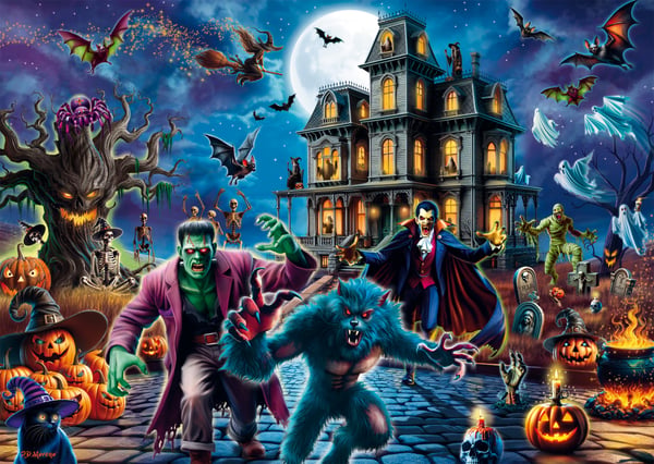 Halloween Night (1000 brikker)