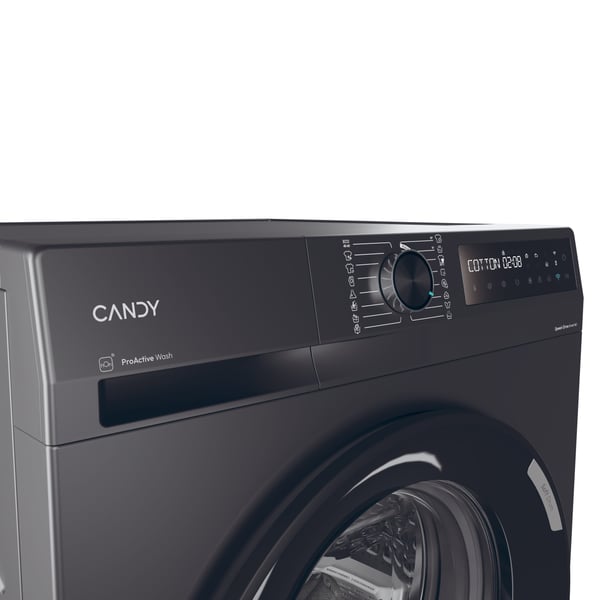 Candy BR 48B6G-S Pesukone Edestä täytettävä 8 kg 1400 RPM Antrasiitti