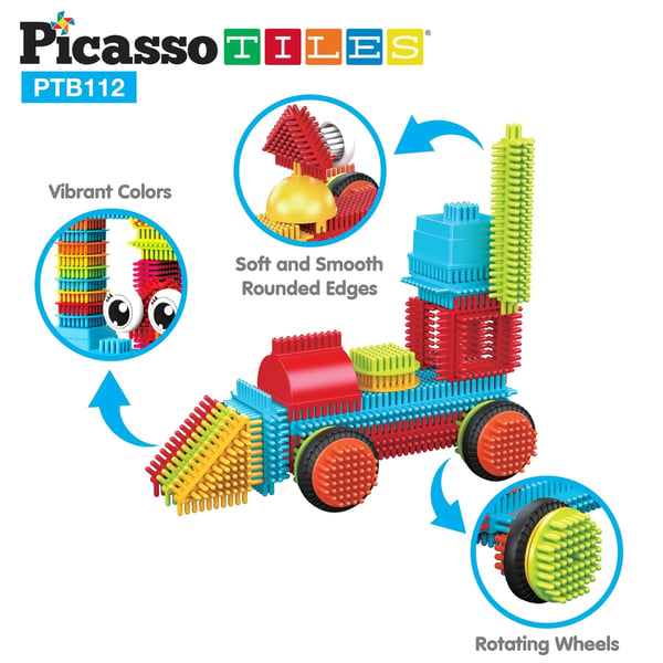 PicassoTiles PTB112 interaktivt legetøj