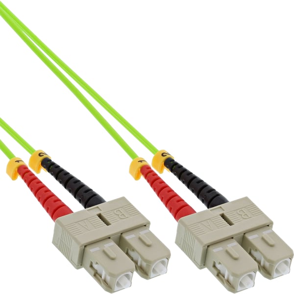 InLine 83575Q InfiniBand och fiberoptisk kabel 7,5 m 2x SC Grön