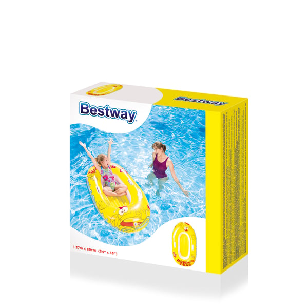 Bestway 34009 Uppblåsbar båt Simbassäng Gummibåt