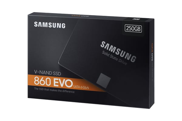 Samsung 860 EVO 250 GB 2.5" Serial ATA III MLC